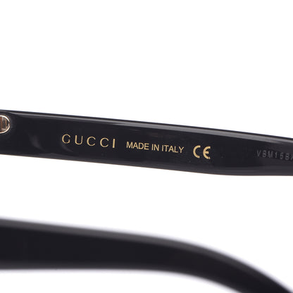 Gucci Crystal Square Frame GG Sunglasses GG0418S Black 5 of 7