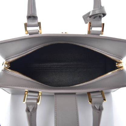 Saint Laurent Calfskin Monogram Baby Cabas Fog 5 of 7
