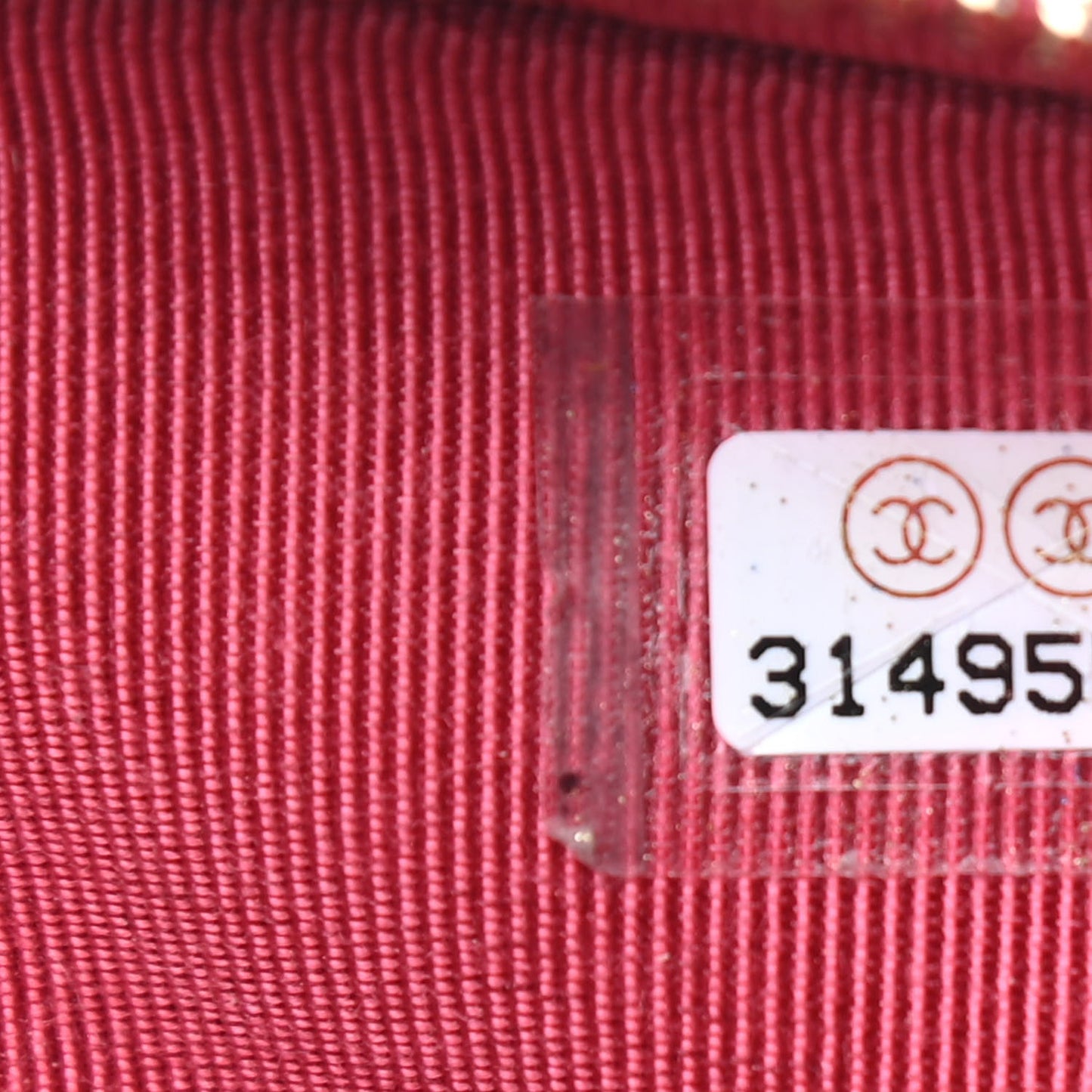 Caviar Quilted Camera Case Dark Pink