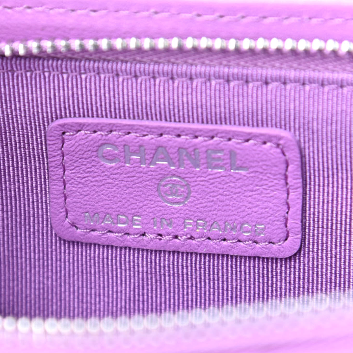 Quilted CC Phone Holder Light Purple