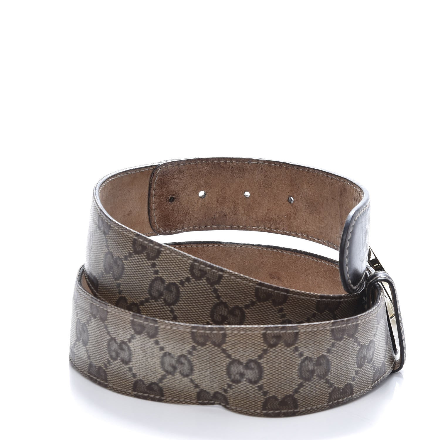 Gucci Monogram Interlocking G Belt 85 34 Dark Brown 5 of 8