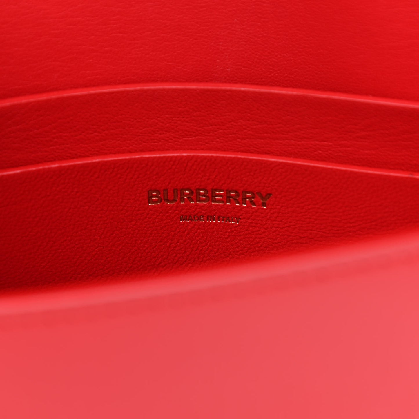 Smooth Calfskin Small Two Tone Grace Bag Red