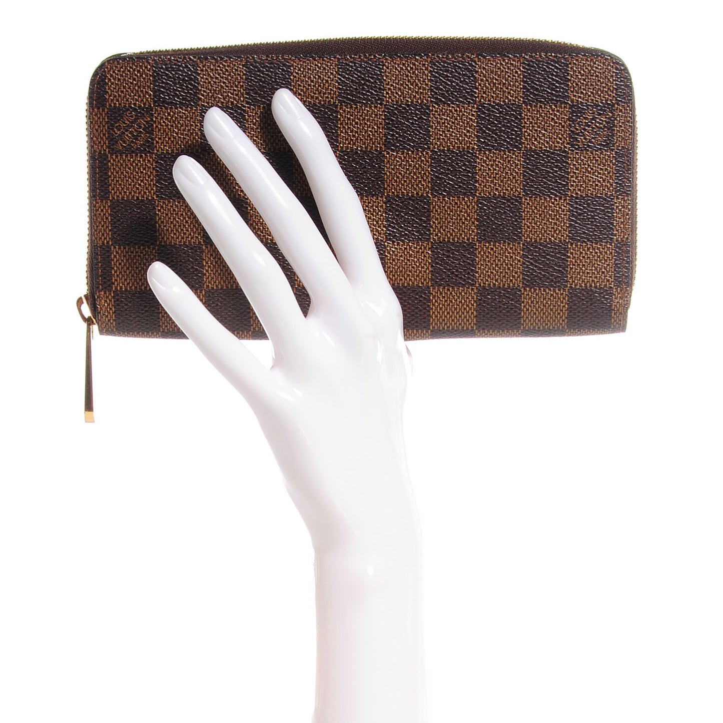 Damier Ebene Zippy Wallet