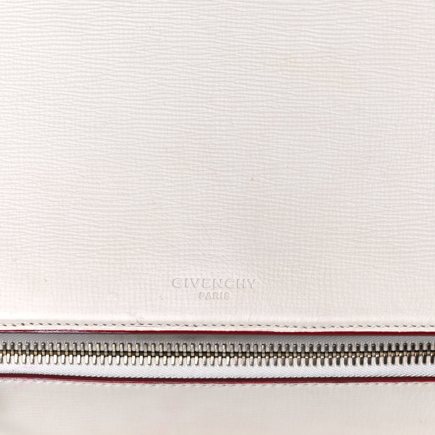 Givenchy Textured Calfskin Medium Pandora Box Crossbody Bag White 8 of 15