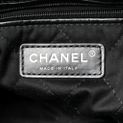 Chanel Shiny Calfskin Quilted Chanel 22 Black 6 of 11