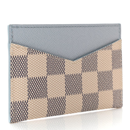 Louis Vuitton Damier Azur Daily Card Holder Olympe Blue 3 of 7