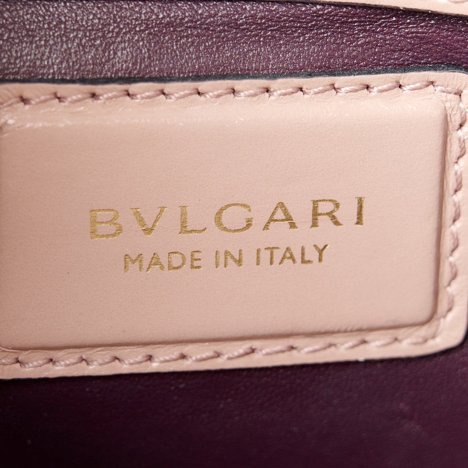 Bulgari Calfskin Scaglie Studs Serpenti Forever Shoulder Bag Desert Quartz 6 of 14