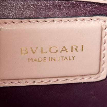 Bulgari Calfskin Scaglie Studs Serpenti Forever Shoulder Bag Desert Quartz 6 of 14