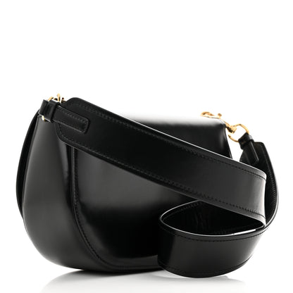 Salvatore Ferragamo Smooth Calfskin Vara Bow Flap Crossbody Black 2 of 16