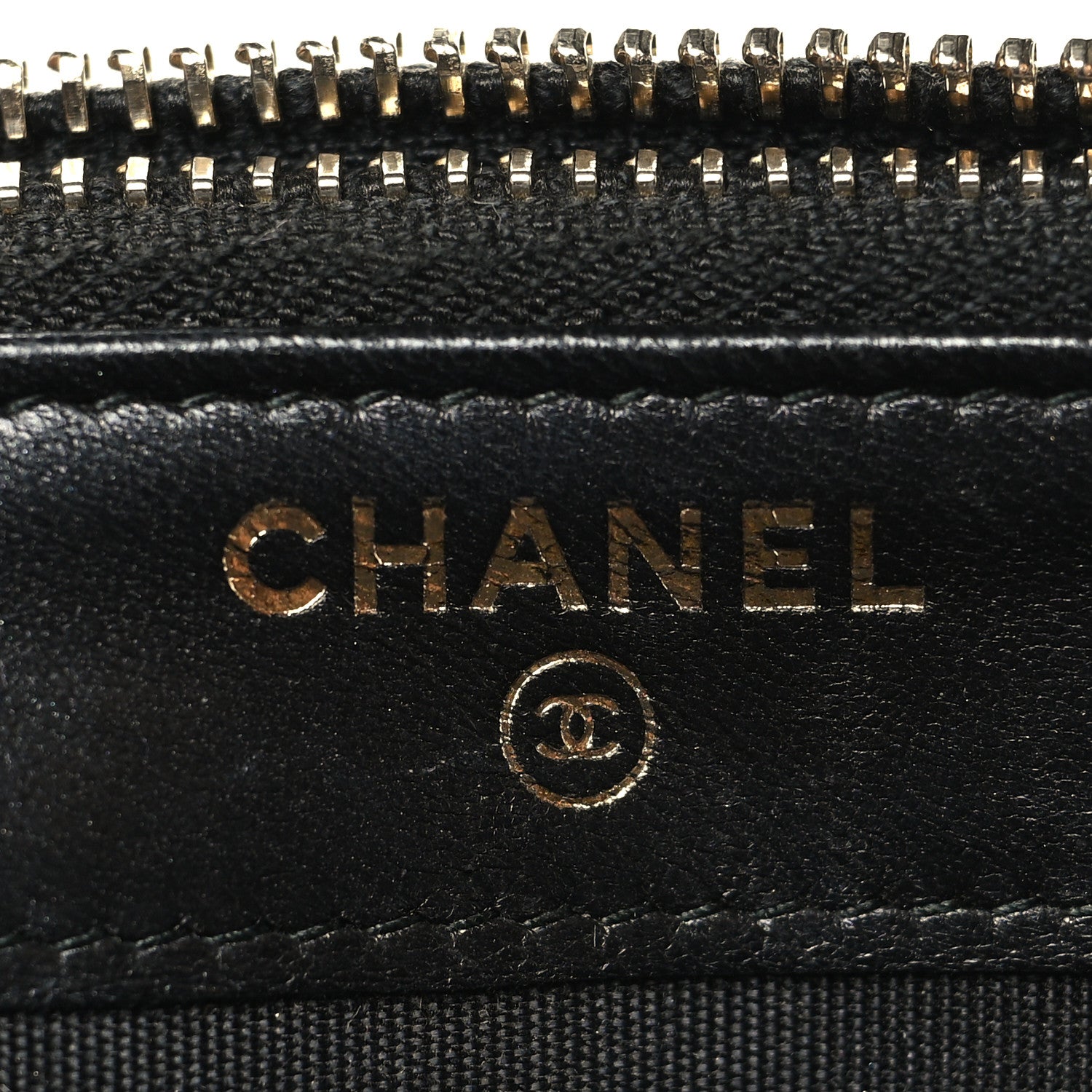 Chanel Goatskin Enamel Quilted Small Clutch With Chain Black 8 of 12