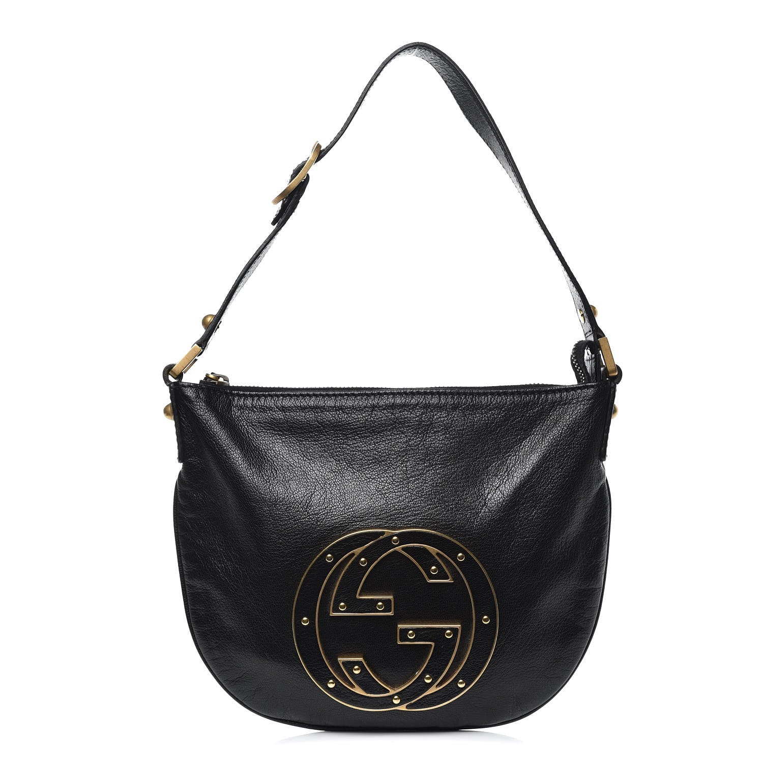Gucci Calfskin Small Blondie Hobo Black 1 of 8