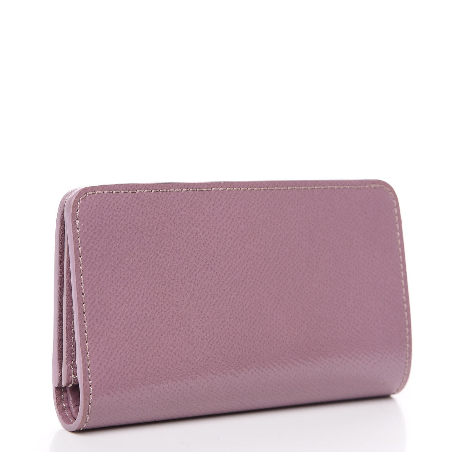 Patent London Bi-Fold Compact Wallet Pink