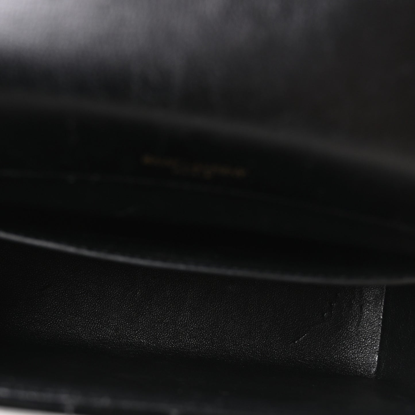 Patent Matelasse Monogram Large Vicky Chain Bag Black