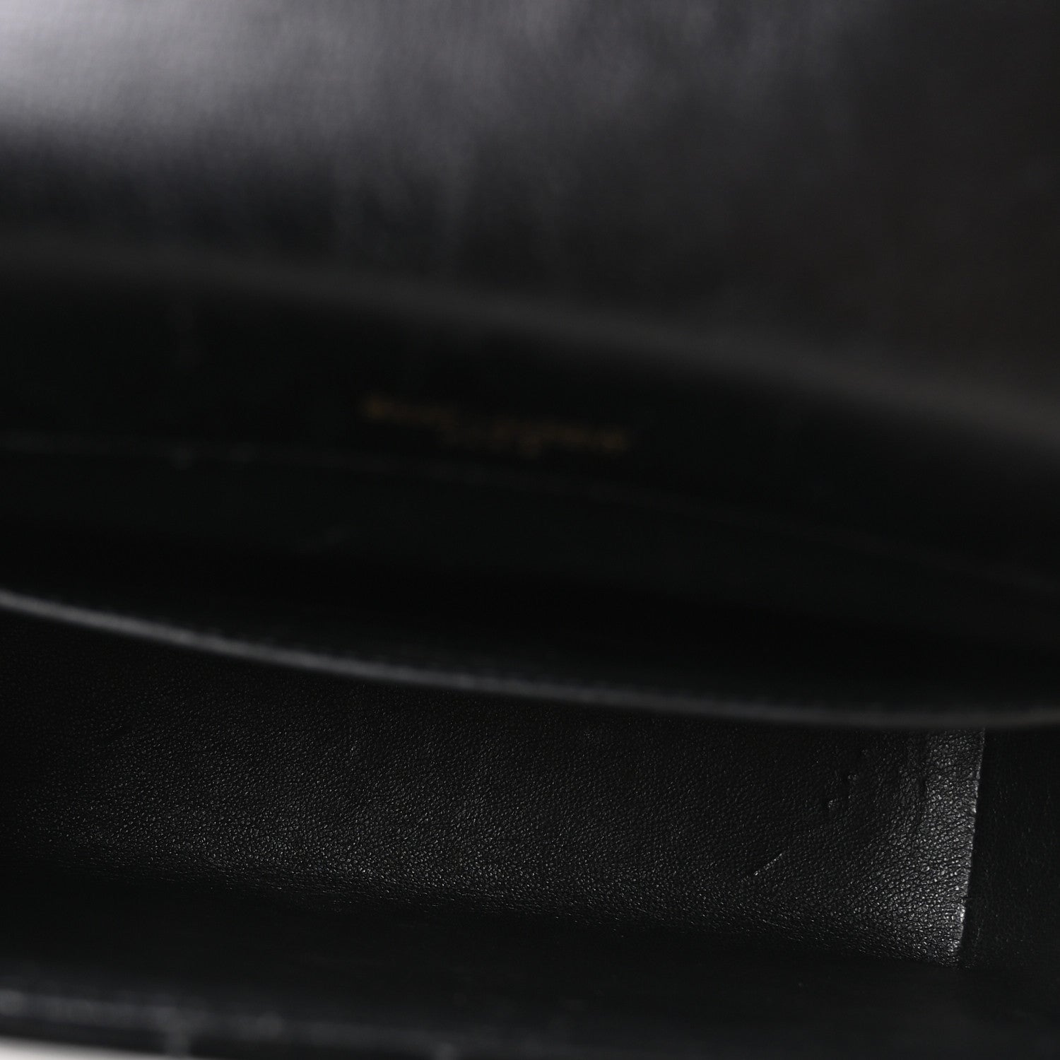 Saint Laurent Patent Matelasse Monogram Large Vicky Chain Bag Black 4 of 9