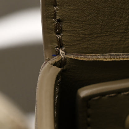 Bottega Veneta Calfskin Maxi Intreccio Cassette With Strap Bag Taupe 14 of 16