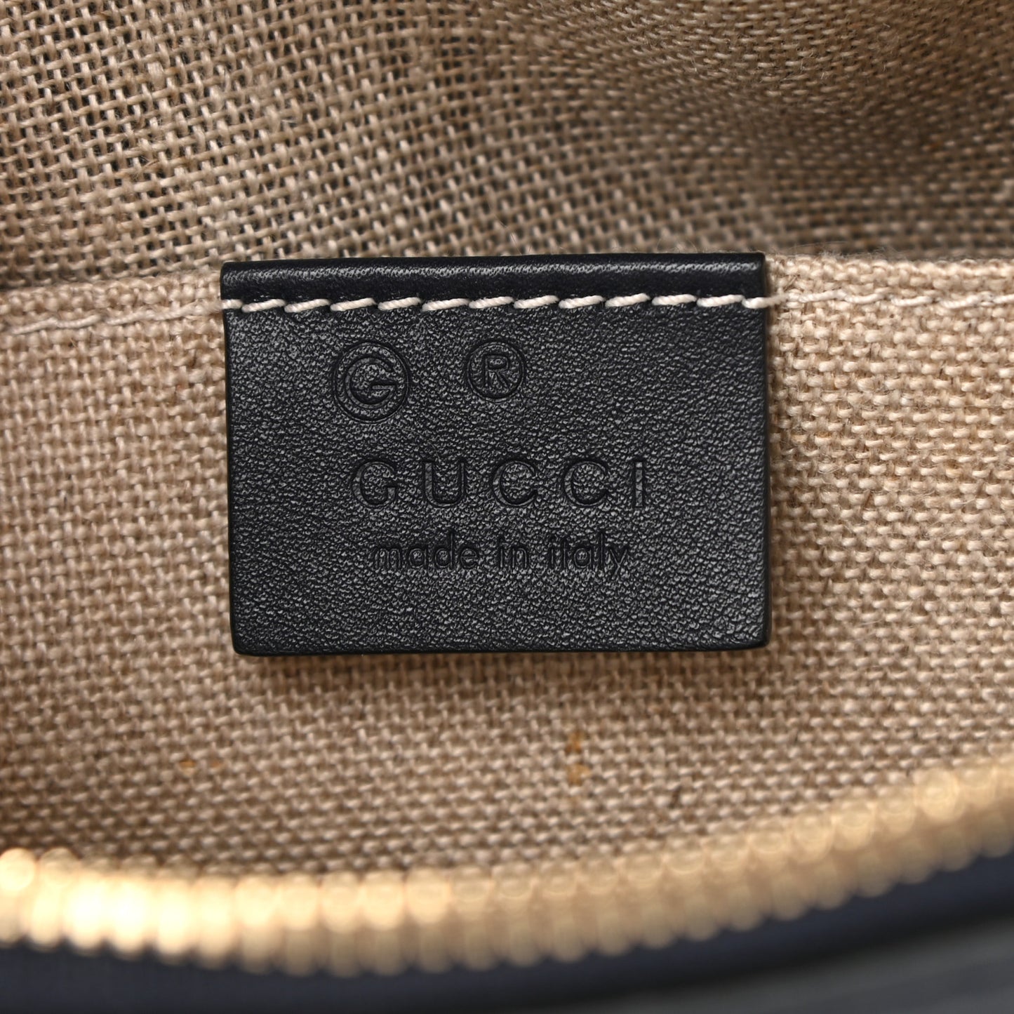 Microguccissima Mini Dome Bag Black