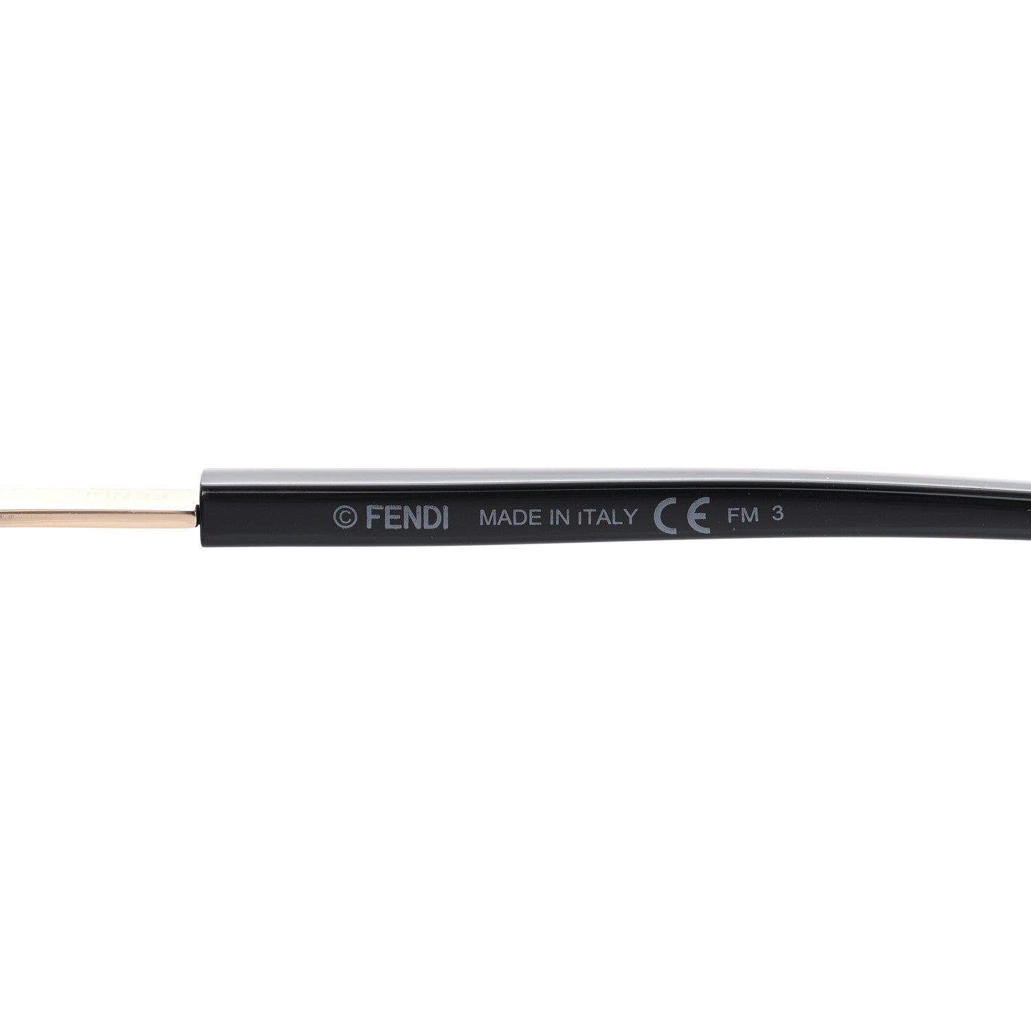 Fendi Square Sunglasses FF 0411/S Black 6 of 8
