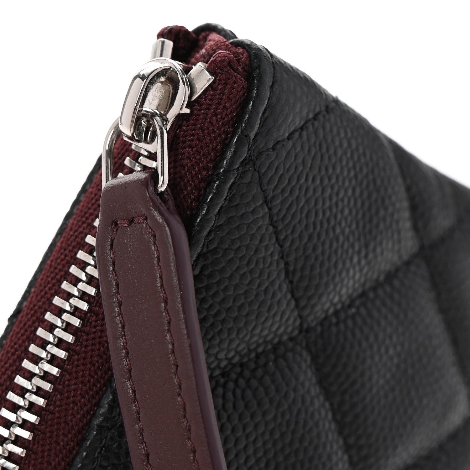 Chanel Caviar Quilted Small Pouch Black 8 of 8