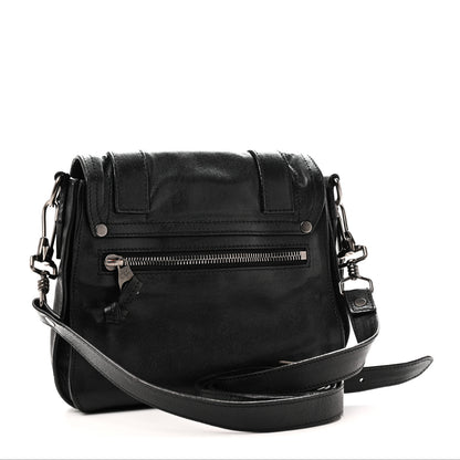 Proenza Schouler Lambskin PS1 Pouch Messenger Black 3 of 11