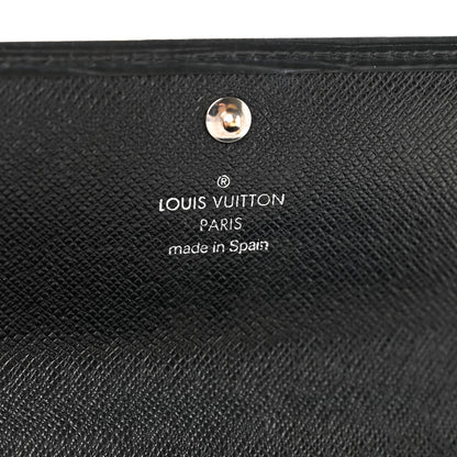 Louis Vuitton Epi Sarah Wallet Black 6 of 7