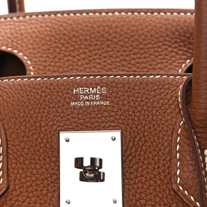 Hermes Togo Birkin 30 Gold 6 of 11