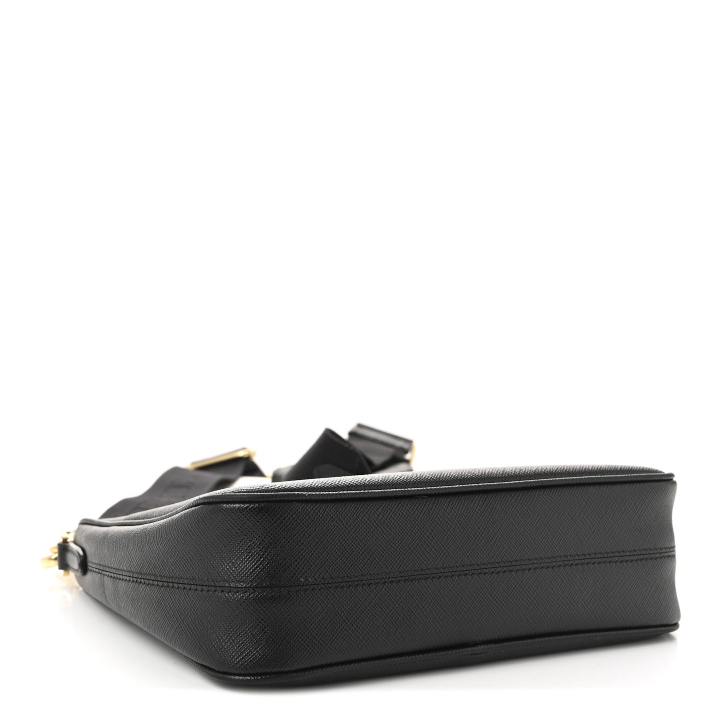 Saffiano Lux Re-Edition 2005 Shoulder Bag Black