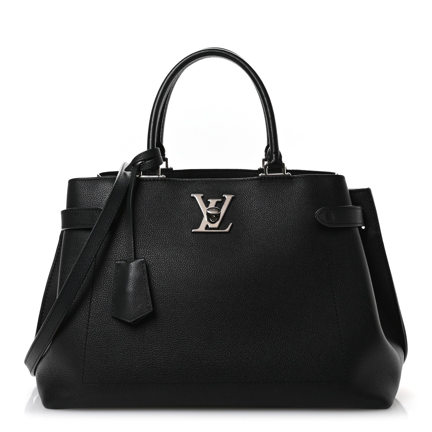 Louis Vuitton Calfskin Lockme Day Black 1 of 11