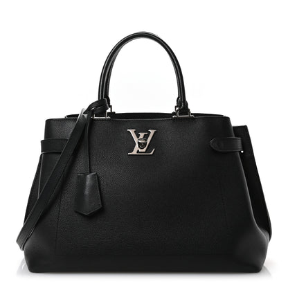 Louis Vuitton Calfskin Lockme Day Black 1 of 11