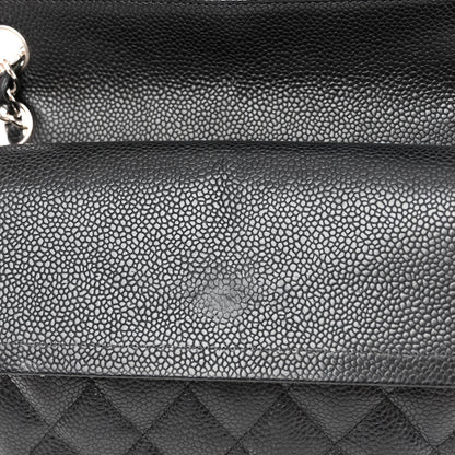 Chanel Caviar Quilted Medium Double Flap Black 13 of 13