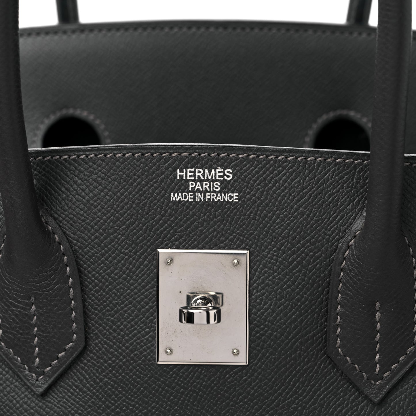 Epsom Birkin 35 Graphite