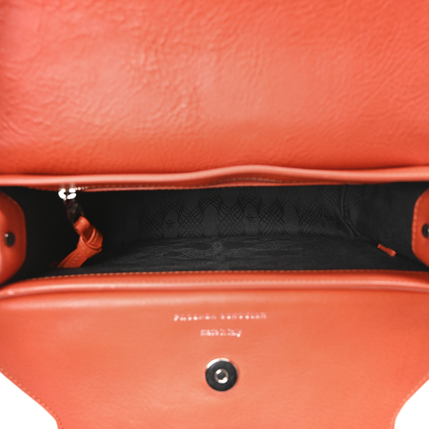 Calfskin Mini PS11 Classic Shoulder Bag Tangerine