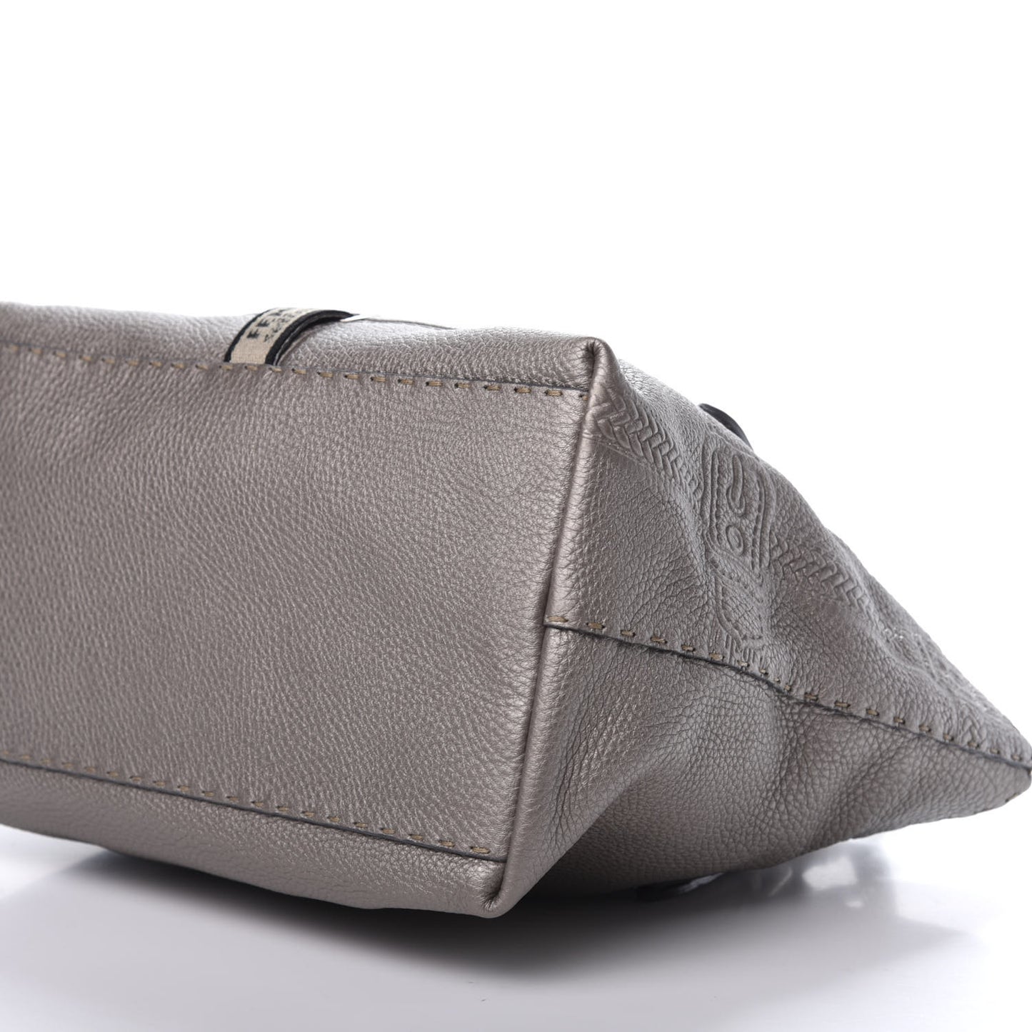 Cuoio Romano Selleria Small Villa Borghese Tote Peltro