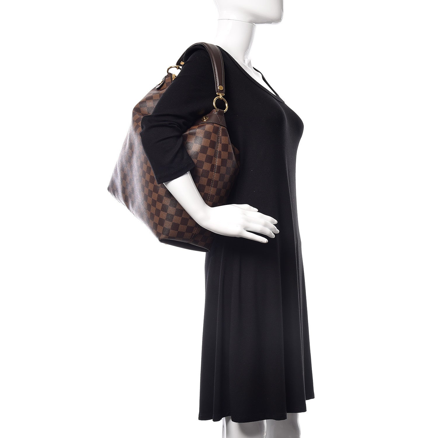 Louis Vuitton Damier Ebene Duomo Hobo 2 of 10