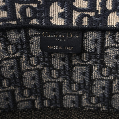 Christian Dior Oblique Large Book Tote Blue Multicolor 7 of 10