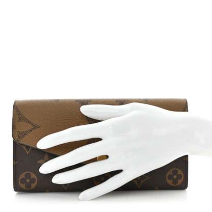 Louis Vuitton Reverse Monogram Giant Sarah Wallet 2 of 8
