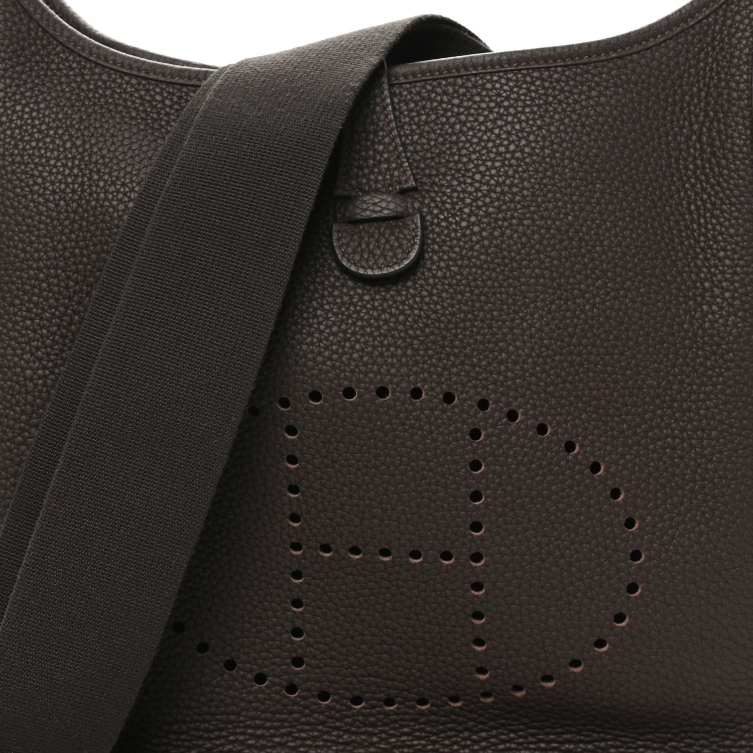 Hermes Taurillon Clemence EVELYNE III PM Ebene 8 of 10