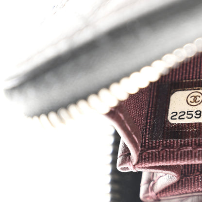 Chanel Caviar Quilted Zip Coin Purse Black 7 of 8