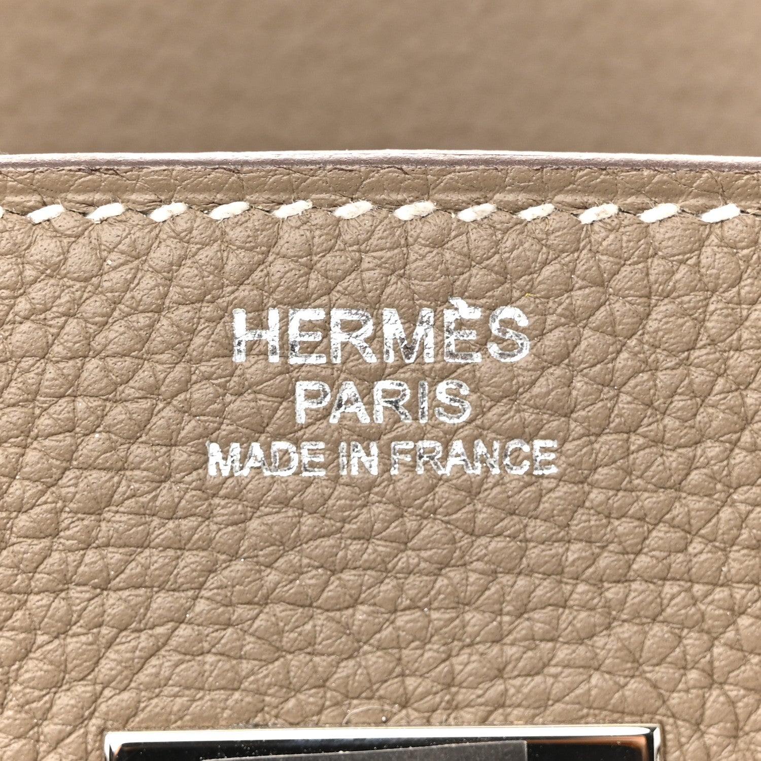 Hermes Togo Birkin 30 Etoupe 6 of 12