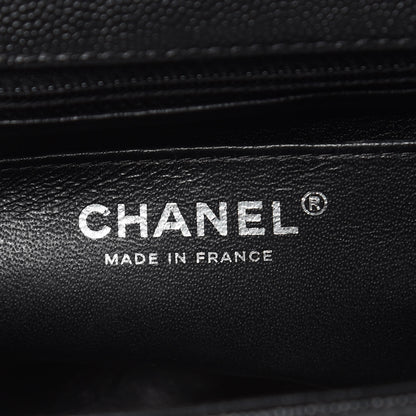 Chanel Iridescent Caviar Quilted Mini Rectangular Flap Black 8 of 9