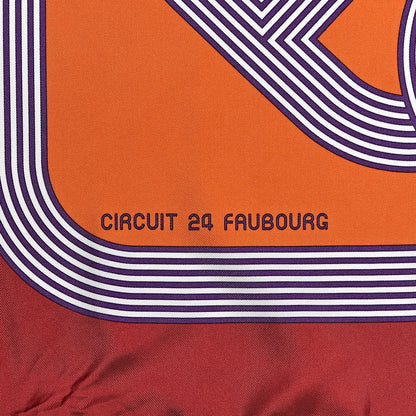 Hermes Silk Circuit 24 Faubourg Scarf 90 4 of 6