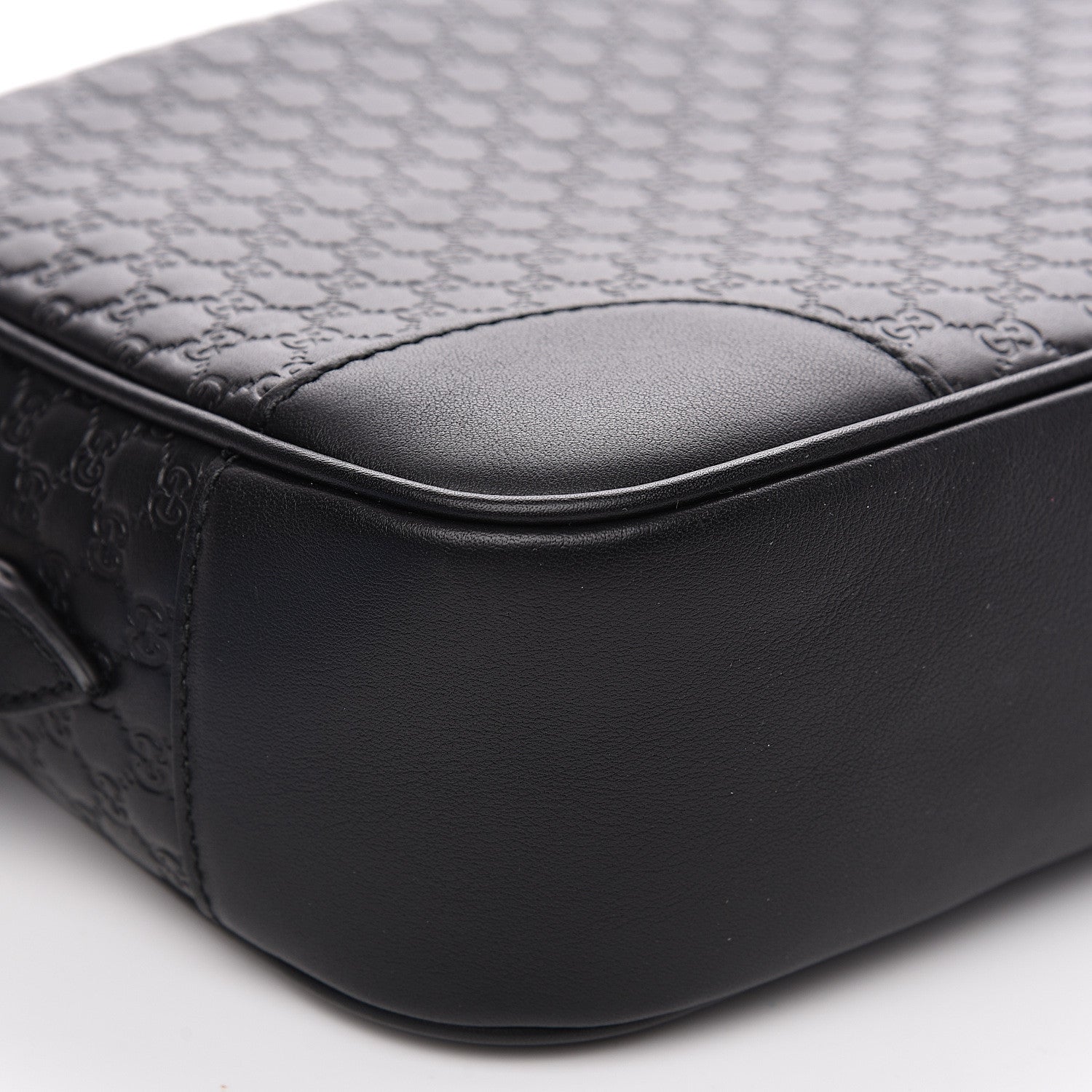 Gucci Microguccissima Mini Bree Messenger Bag Black 7 of 9