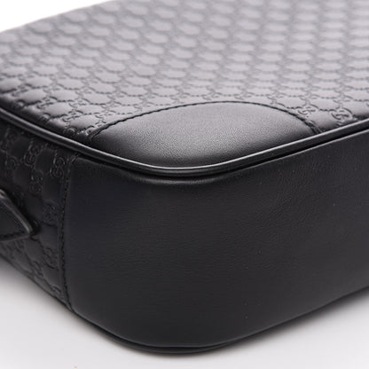 Gucci Microguccissima Mini Bree Messenger Bag Black 7 of 9