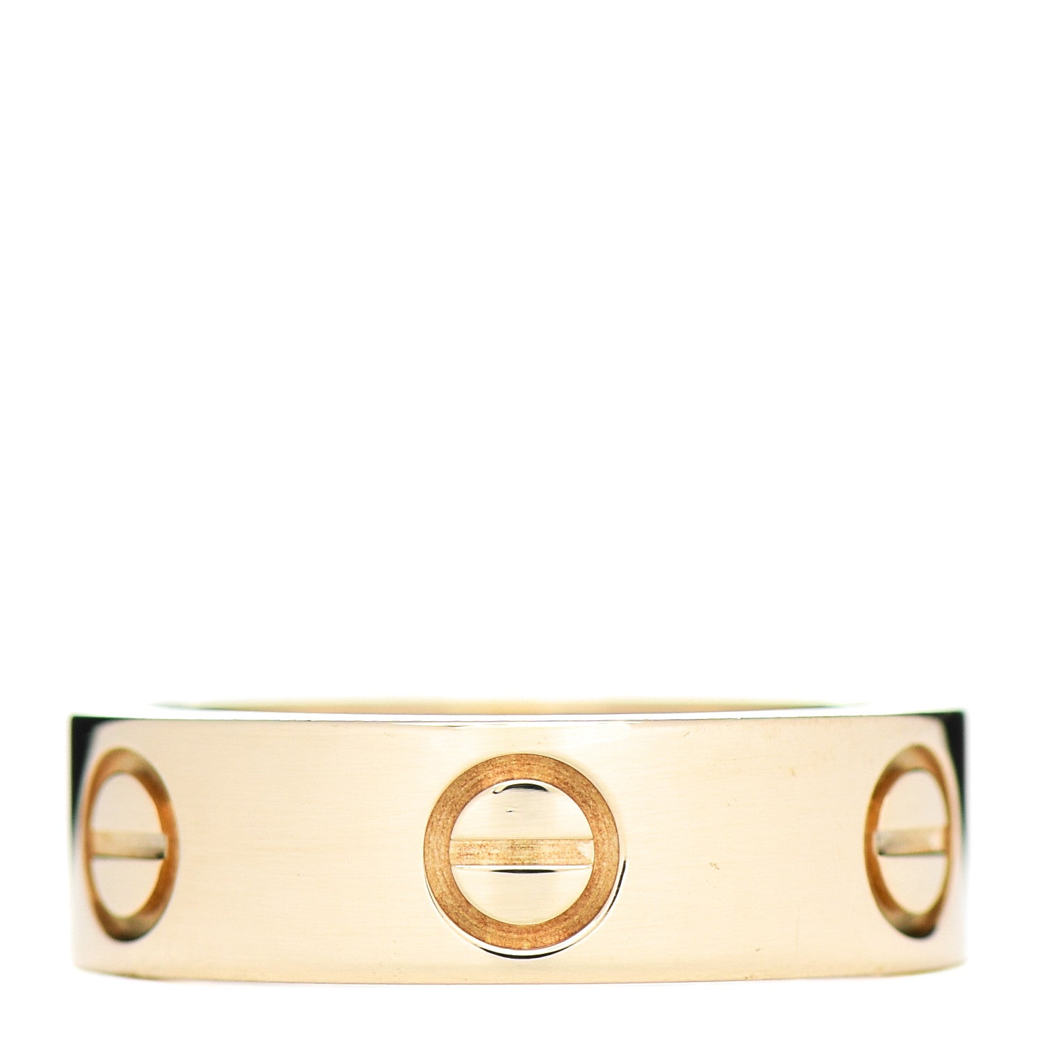 Cartier 18K Yellow Gold 5.5mm LOVE Ring 50 5.25 3 of 4