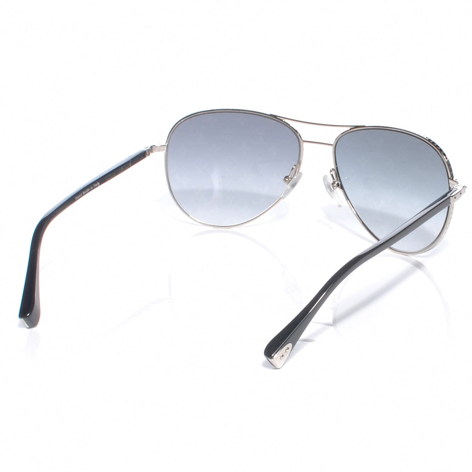 Louis Vuitton Monogram Conspiration Pilote Sunglasses Z0165U Argent 2 of 5