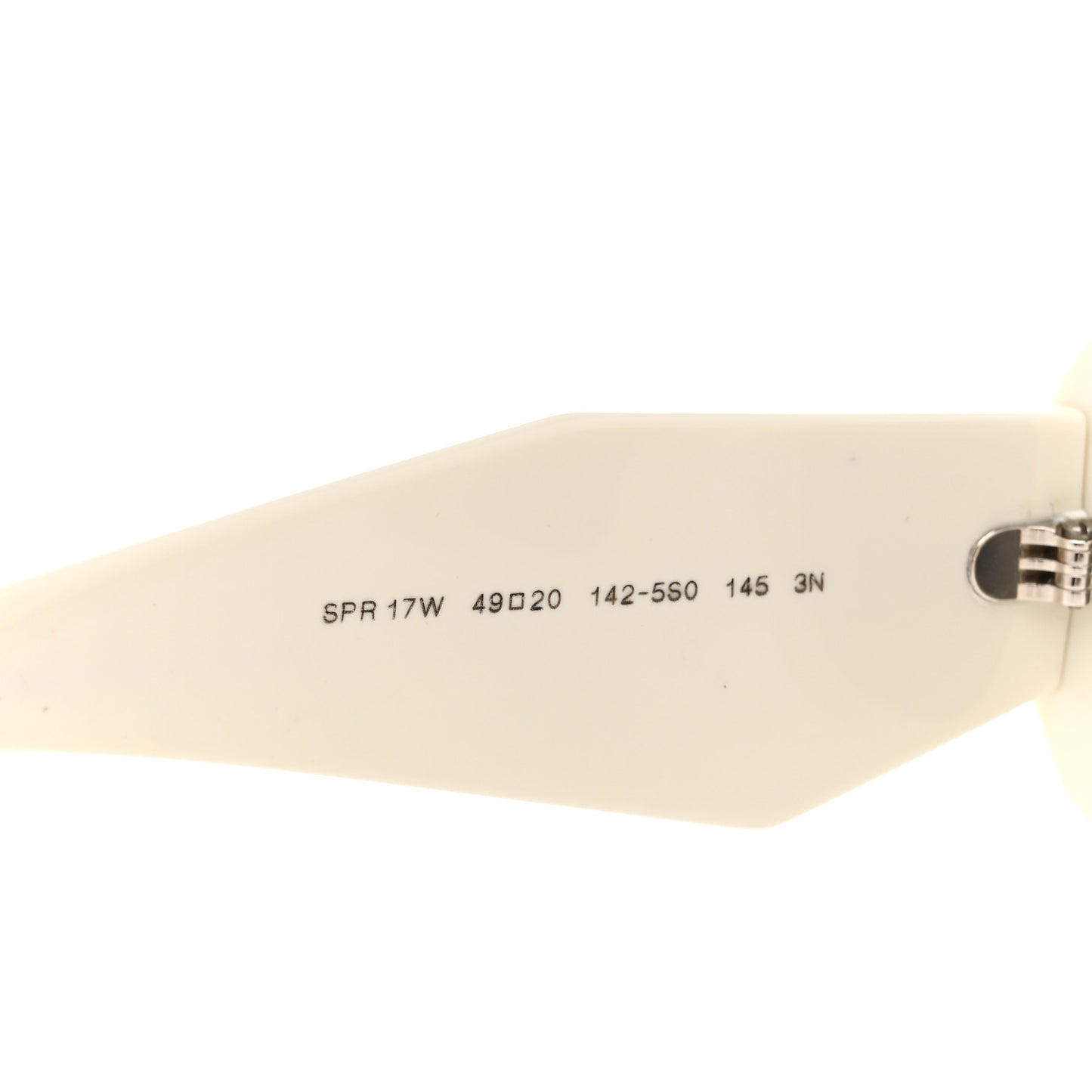 Acetate Symbole Sunglasses SPR 17W White