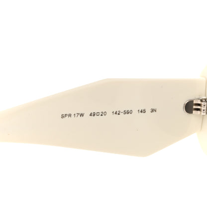Prada Acetate Symbole Sunglasses SPR 17W White 6 of 8