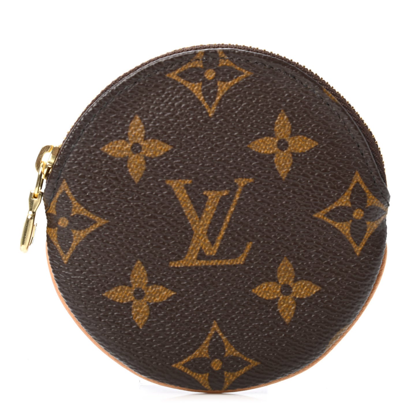 Monogram Round Coin Purse