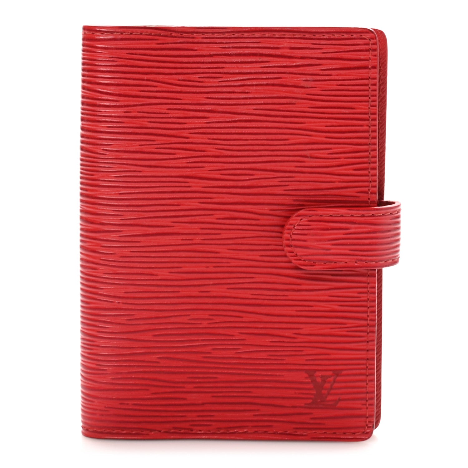 Louis Vuitton Epi Small Ring Agenda Cover Castillan Red 1 of 9