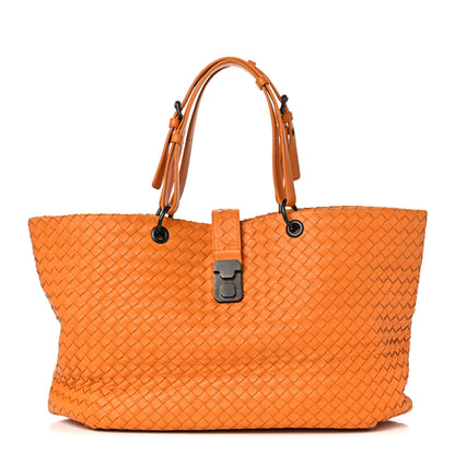 Bottega Veneta Nappa Intrecciato Medium Roma Tote Pompei 1 of 10