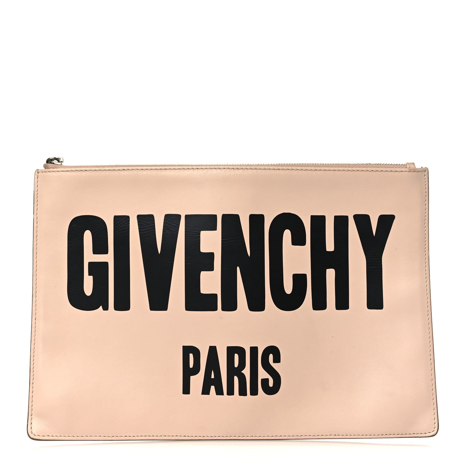 Givenchy Calfskin Logo Zip Pouch Pale Pink 1 of 8